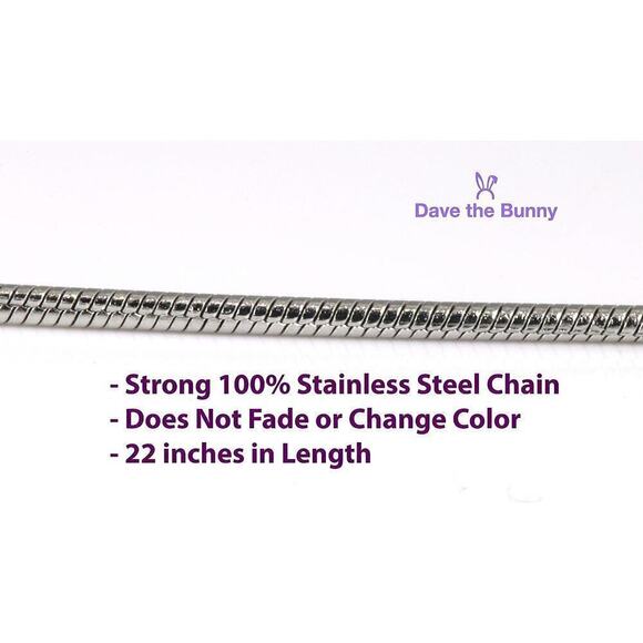 Parrot Fish Necklace - Fish Charm Pendant - Picture 8 of 8